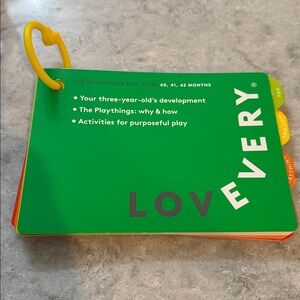 LOVEVERY Playguide The Storyteller Months 40,41,42